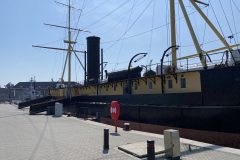 Weitere Schiffe vom Museum - hier ein "Rammschiff" (gibt es tatsächlich)